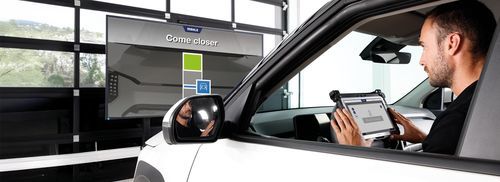 Kit de calibración ADAS para coche - TechPRO&reg; Digital ADAS 2.0 Extra - MAHLE Service Solutions - para vehículo comercial