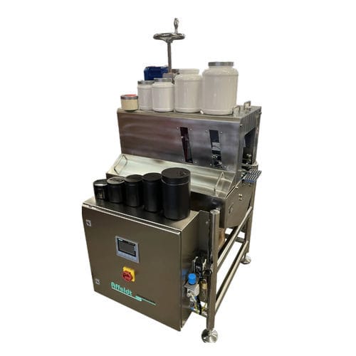 Túnel para limpieza por rotación y agitación - TSC - Affeldt Fördertechnik GmbH - en seco / automático / para etiquetado