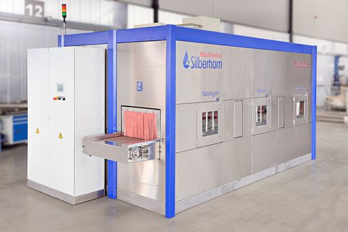 Sistema de limpieza continuo - Multiline - Silberhorn GmbH - con chorro de agua / automático / industrial