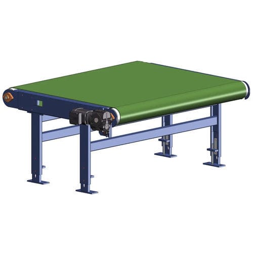 Transportador de banda - Wasser Schnitt, S.L. - horizontal / motor eléctrico / para cajas de cartón