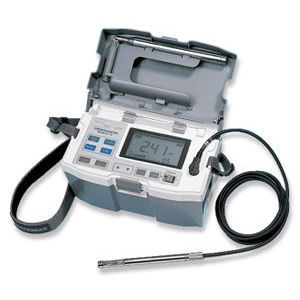 Anemómetro multicanales - 6113 - Digitron Italia srl - de hilo caliente / digital / portátil