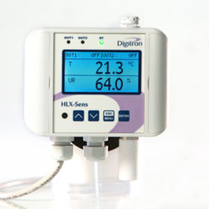 Aparato de vigilancia de temperatura - HLX-SENS - Digitron Italia srl - de humedad / de medición / para HVAC