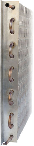 Evaporador estático para la refrigeración comercial - VM Series - SEREVA - de CO2 / a medida / anticorrosión