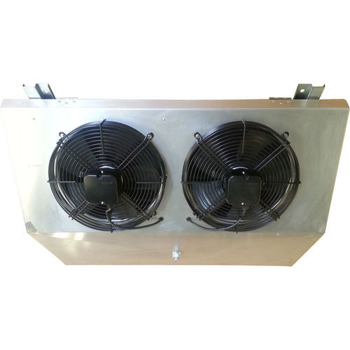 Evaporador ventilado de doble flujo - EITSR Series - SEREVA - para la refrigeración industrial / de aire / de CO2