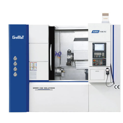 Centro de torneado CNC - DT500E-450 - Nanjing Genvan Intelligent Equipment Co. Ltd. - 4 ejes / A2-6 / 12 herramientas