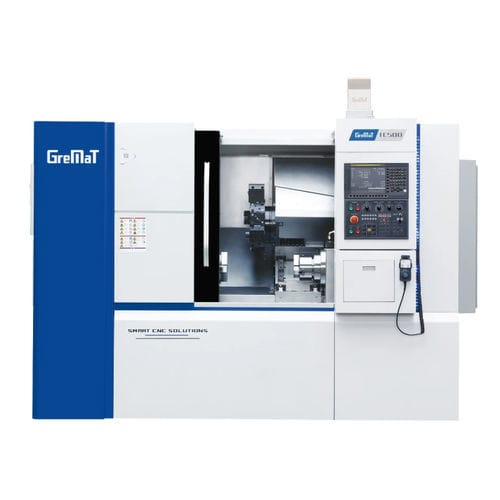 Centro de torneado CNC - TC500 - Nanjing Genvan Intelligent Equipment Co. Ltd. - 4 ejes / multieje / de 2 husillos