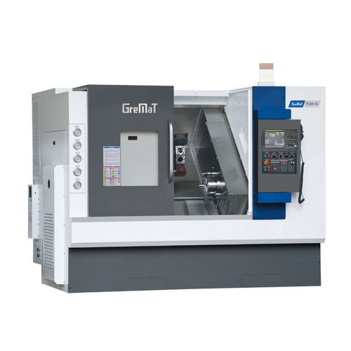 Centro de torneado CNC - TN400-SX  - Nanjing Genvan Intelligent Equipment Co. Ltd. - de mesa inclinada / de 2 husillos / A2-5
