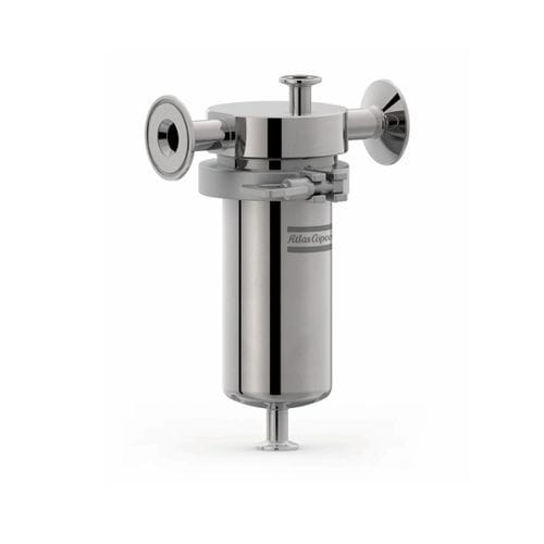 Cárter de filtro de cartucho - SHM  - Atlas Copco Process Filtration - para líquido / para gas / de acero inoxidable