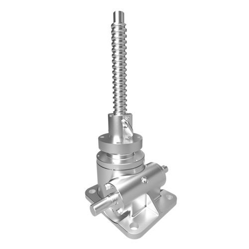 Gato de husillo con base - Weingrill S.r.l. - de husillo de bolas / de tornillo sin fin / de hierro fundido