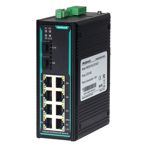 Conmutador Ethernet no administrable - MIEN3210G-2GF-8GT - Maisvch - 10 puertos / de nivel 2 / gigabit