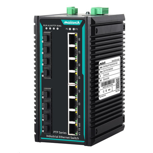 Conmutador Ethernet administrable - MISCOM8216PTP-4XGF-4GF-8GT series - Maisvch - 16 puertos / de nivel 3 / gigabit