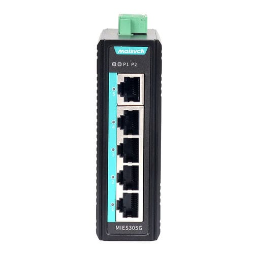 Conmutador Ethernet no administrable - MIES305G - Maisvch - 5 puertos / de nivel 2 / gigabit