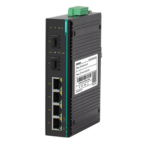 Conmutador Ethernet no administrable - MIEN3206G-2GF-4GT - Maisvch - 6 puertos / de nivel 2 / gigabit