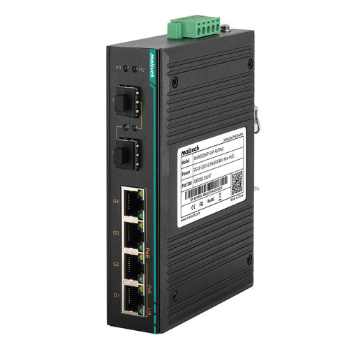 Conmutador Ethernet no administrable - MIEN3206GP-2GF-4GTPoE - Maisvch - 6 puertos / de nivel 2 / gigabit