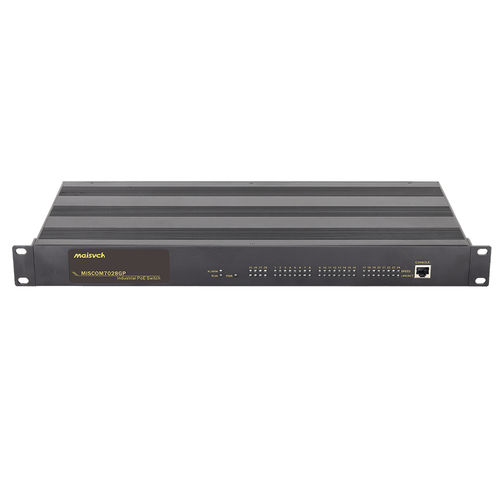 Conmutador Ethernet administrable - MISCOM7028GP-4GF-24GTPoE series - Maisvch - 28 puertos / de nivel 2 / gigabit