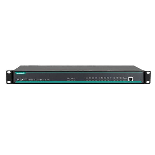 Conmutador Ethernet administrable - MISCOM6024 - Maisvch - 24 puertos / de nivel 2 / montado en rack