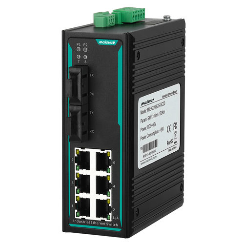Conmutador Ethernet no administrable - MIEN2208-2F series - Maisvch - 8 puertos / de nivel 2 / de fibras ópticas