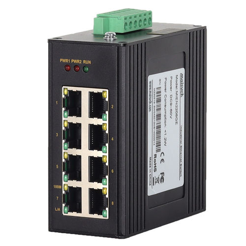 Conmutador Ethernet no administrable - MIEN2208E - Maisvch - 8 puertos / 10/100BaseT(X) / de nivel 2