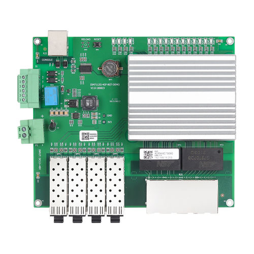 Conmutador Ethernet administrable - MES7112G-4GF-8GT - Maisvch - 12 puertos / de nivel 2 / gigabit