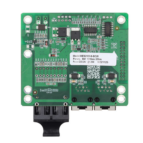 Conmutador Ethernet no administrable - MES2103-F - Maisvch - 3 puertos / 10/100BaseT(X) / de nivel 2