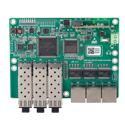 Conmutador Ethernet administrable - MES7106G-3GF-3GT - Maisvch - 6 puertos / de nivel 2 / gigabit