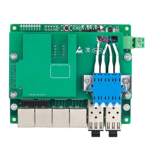 Conmutador Ethernet administrable - MES7106GBP-2GF-4GT - Maisvch - 6 puertos / de nivel 2 / gigabit