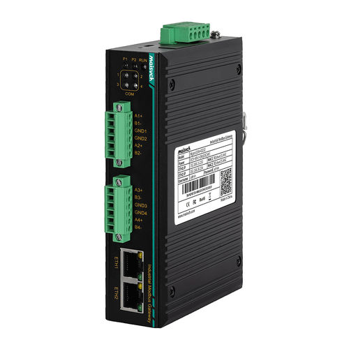 Pasarela de comunicación - Mgate3204 series - Maisvch - industrial / Ethernet / RS-232