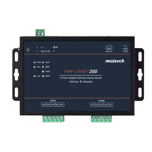 Convertidor de protocolos - MW-CANET200 - Maisvch - de frecuencia / bus CAN a Ethernet / Modbus TCP