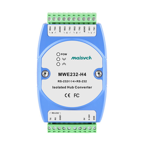 Convertidor en serie - MWE232-H4 - Maisvch - de protocolos / en riel DIN / industrial
