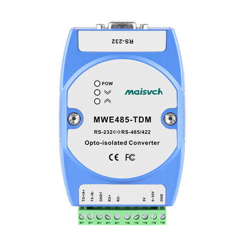 Convertidor en serie - MWE485-TDM - Maisvch - fieldbus / RS-232 a RS-485 / RS-232 a RS-422