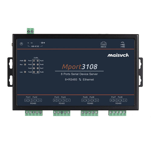 Servidor de periférico RS-485 - Mport3108-485 - Maisvch - Ethernet / RJ45 / 8 puertos