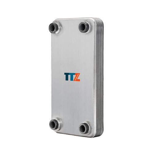 Intercambiador de calor de placas brasadas - ZD61 - TTZ GmbH & Co. KG - aire-agua / aire-aceite / de acero inoxidable