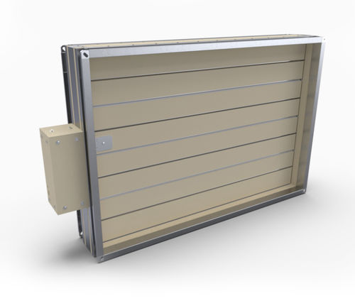 Compuerta cortafuegos rectangular - WKP-P series - SMAY sp. z o.o.
