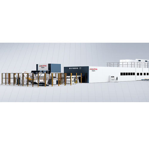 Línea de producción de chapa - Guangdong MAHATMA Intelligent Co,. Ltd - automática / flexible / láser