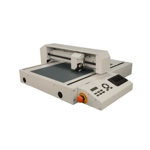Máquina de corte de cuchilla - Secabo FC50 - SECABO - para material plástico / para papel / de cables