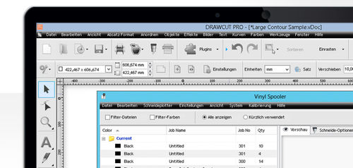 Software de mando - DrawCut LITE - SECABO - de corte / de proceso / Windows de 32 y 64 bits