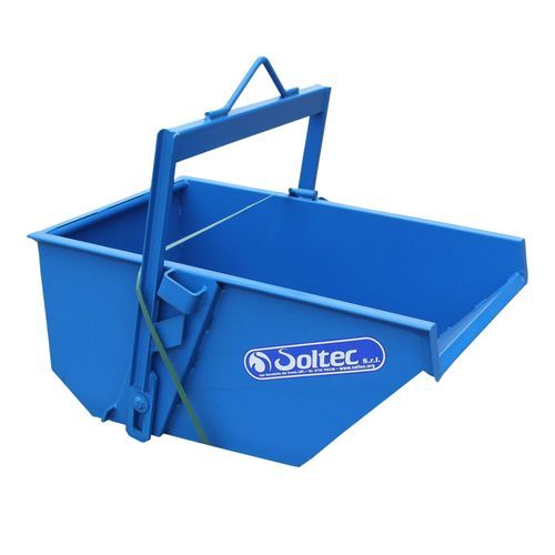Cubilote para tierra y escombros de metal - Soltec srl