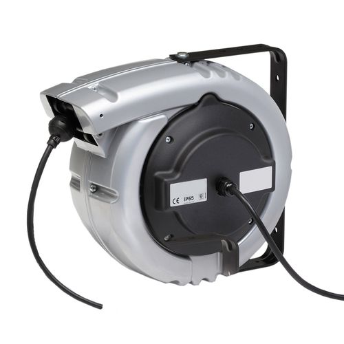 Enrollador de cables - Soltec srl - retráctil / para obra de construcción / fijo