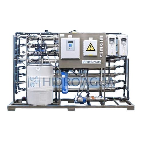 Unidad de purificación de agua de ósmosis inversa - GRUPO COMERCIALIZADOR HIDROAGUA, S.A. DE C.V. - para agua de mar / de proceso / industrial