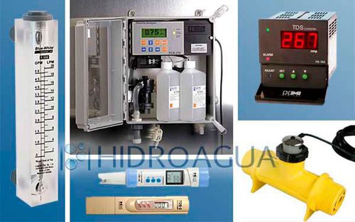 Aparato de vigilancia de calidad del agua - GRUPO COMERCIALIZADOR HIDROAGUA, S.A. DE C.V. - de pH / de conductividad / de ozono