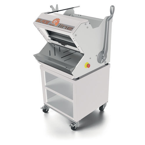 Cortadora rebanadora de pan semiautomática - BS450S - RAM Pétrins - con sistema de embalaje