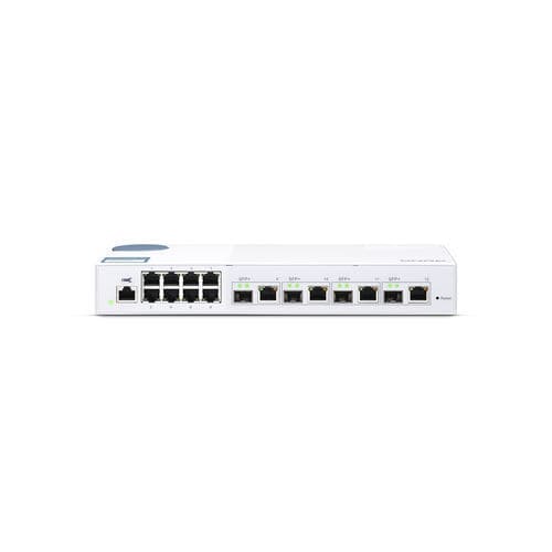 Conmutador Ethernet administrable - QSW-M408-4C - QNAP - 12 puertos / de nivel 2 / 2.5 GbE