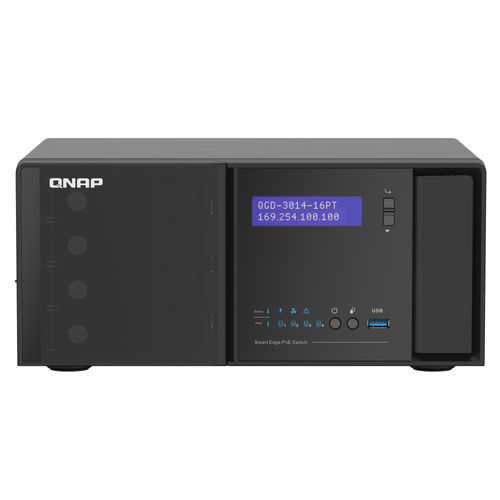 Conmutador Ethernet administrable - QGD-3014-16PT - QNAP - 16 puertos / de nivel 2 / gigabit