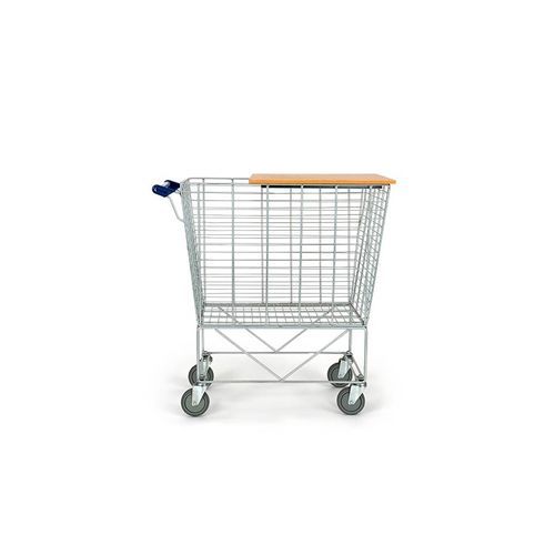 Carro de transporte - REF. R20040 - Carttec - de acero / con cesta / multifuncional