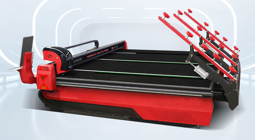Máquina de corte para vidrio - TP-CNC-A series - Shandong Truetec Machinery Co., Ltd. - de diamante / de placas / CNC
