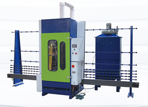 Arenadora vertical - ZP series - Shandong Truetec Machinery Co., Ltd. - automática / a presión / para vidrio