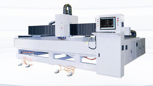 Centro de mecanizado CNC para vidrio - Shandong Truetec Machinery Co., Ltd. - 3 ejes / vertical / de pórtico
