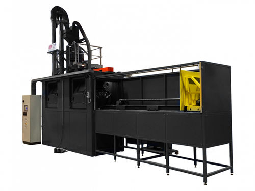 Máquina de shot peening con mesa giratoria - PP8SC-DR-BO - ITF - para muelles / para metal / para cilindros