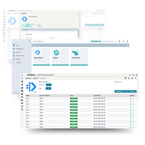 Colector de datos de tiempo - NUTAI - universal / de visualización / de mantenimiento predictivo