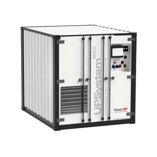 Grupo electrógeno de pila de combustible de hidrógeno - UPSystem MAX - Power Up - trifásico / en contenedor / enfriado por aire